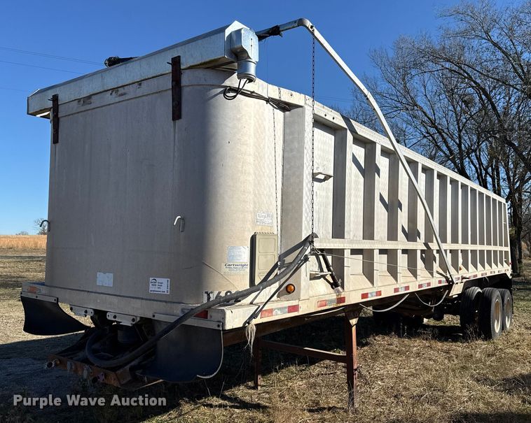 1985 Ravens end dump trailer - DW5186