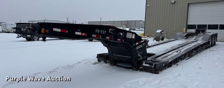 2007 Eager Beaver 50GSL-PT lowboy equipment trailer - DW6685