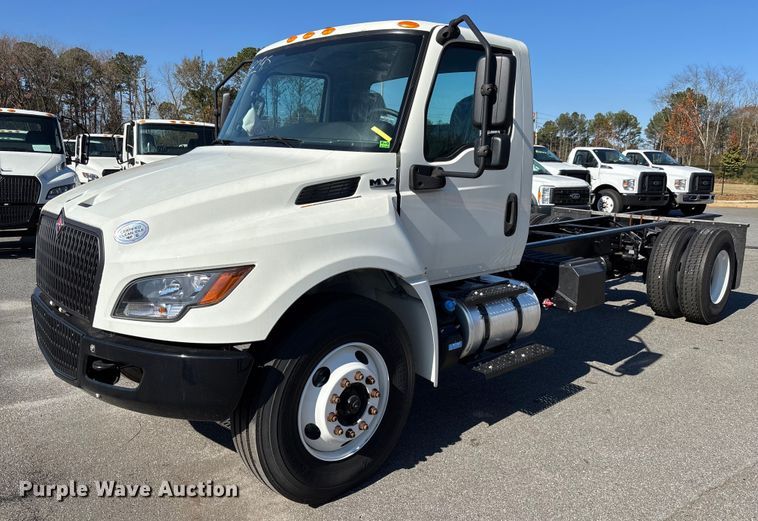 2024 International MV607 truck cab and chassis - EC3918