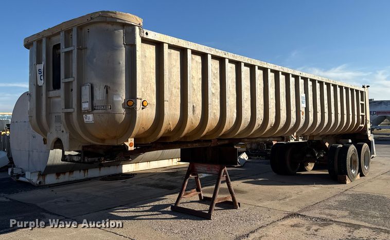 1968 Fruehauf D05N233 end dump trailer - EE3400