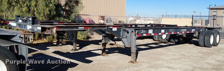 2002 Cheetah Chassis container trailer - EE5040