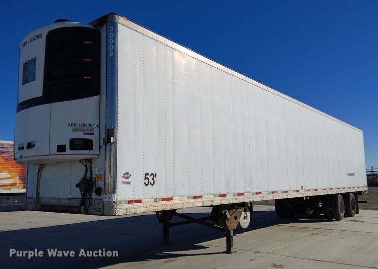 2010 Utility VS2RA refrigerated van trailer - EE5051
