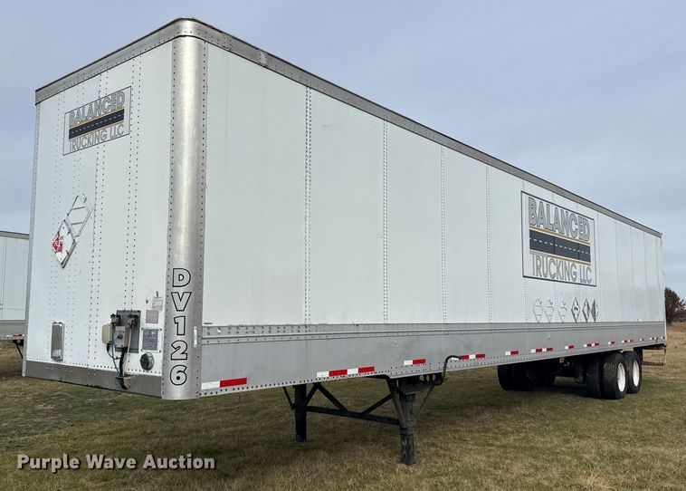 2011 Wabash dry van trailer - EG1771