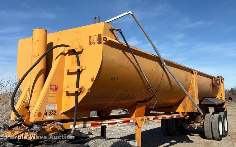 2008 Wes Tex Road builder end dump trailer - ET5405