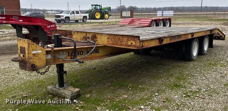 1988 Load King 202LT equipment trailer - EV3399