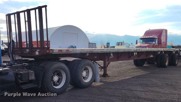 1995 Fontaine LHFTW-5-10045WSK flatbed trailer - IH9366
