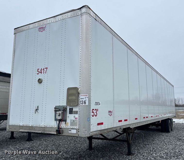 2014 Wabash dry van trailer - YA0133