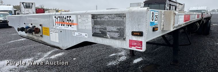 2017 Transcraft 544C flatbed trailer - YA1082