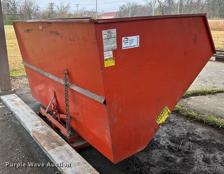 Meco self-dumping hopper - DW7305