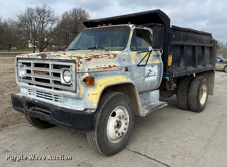 1984 GMC C7000 dump truck - EC4491