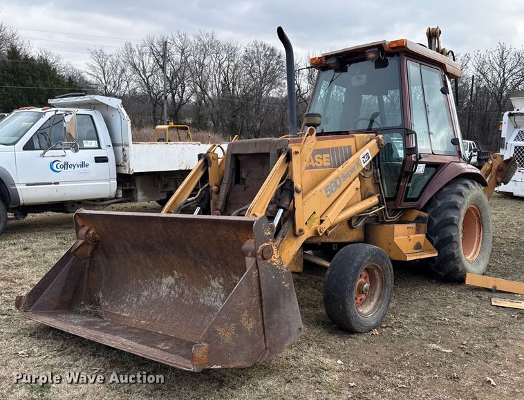 1991 Case 580 Super K backhoe - EC4506