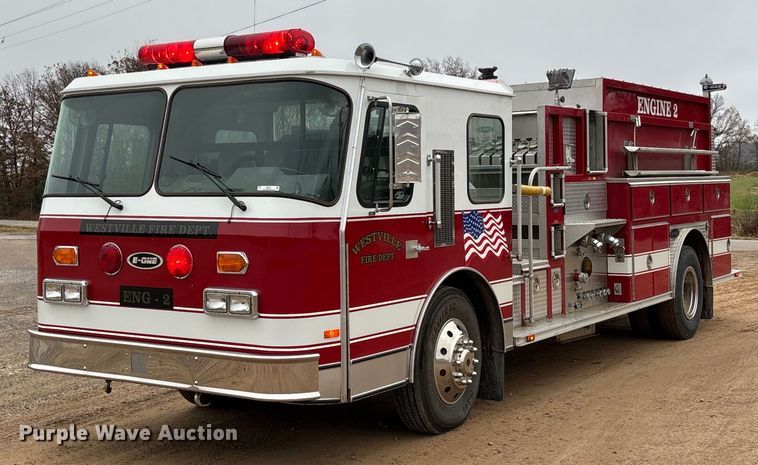 1989 Federal Motors E-One pumper fire truck - EM8247