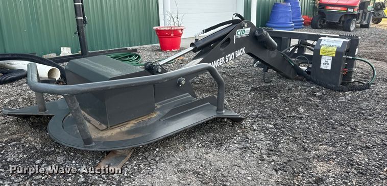 CID SBC skid steer articulating brush mower - ET4016