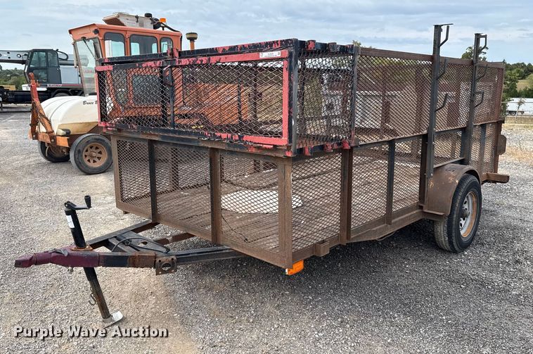 Shop built utility trailer - EU5044