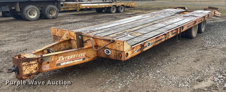1996 Interstate equipment trailer - EV2581