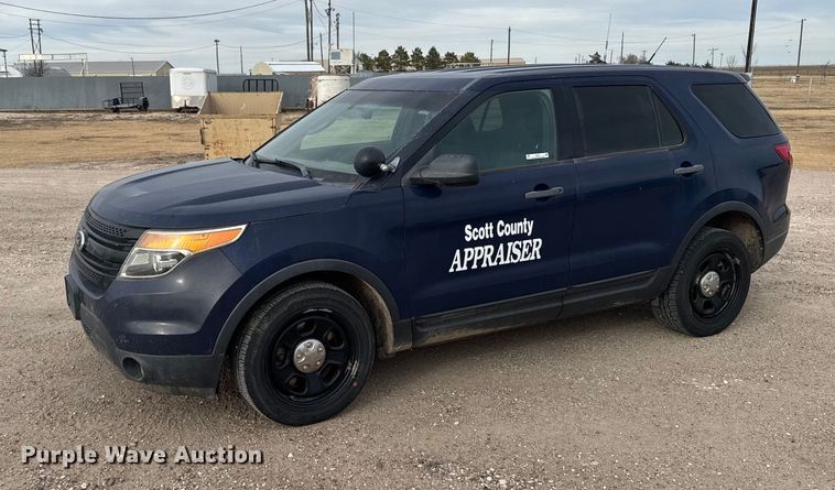 2013 Ford Explorer Police SUV - FB0511
