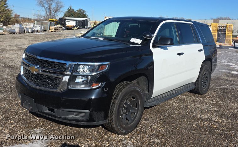 2018 Chevrolet Tahoe Police SUV - FI0697