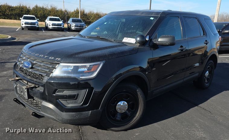2018 Ford Explorer Police Interceptor SUV - FI0728
