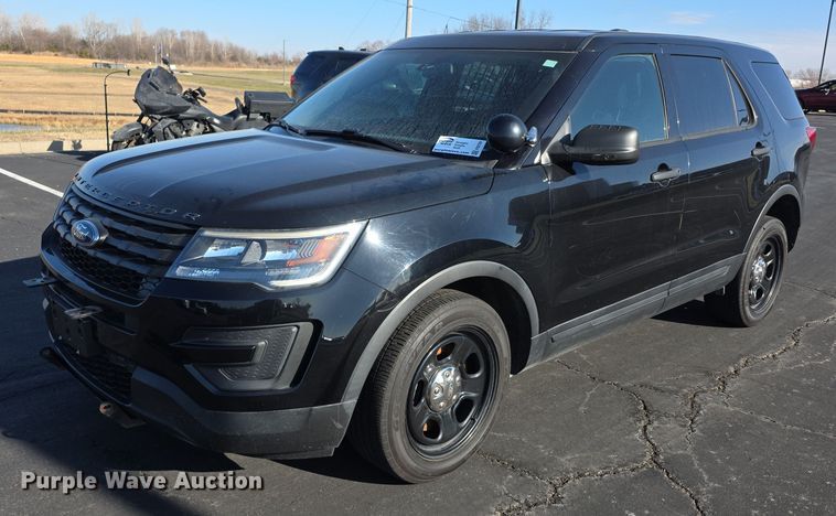 2018 Ford Explorer Police Interceptor SUV - FI0729