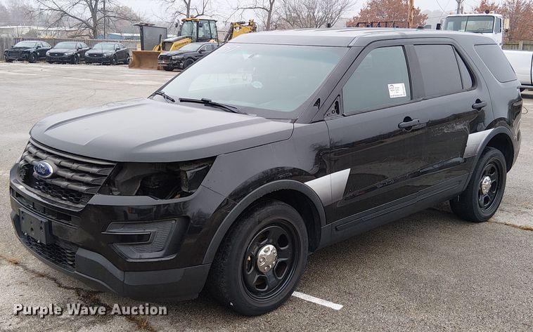 2017 Ford Explorer Police Interceptor SUV - FK0674