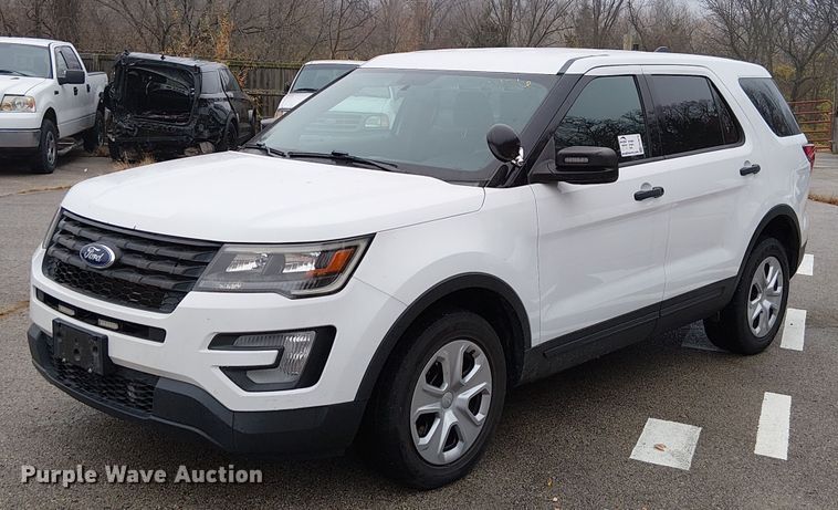 2018 Ford Explorer Police Interceptor SUV - FK0678