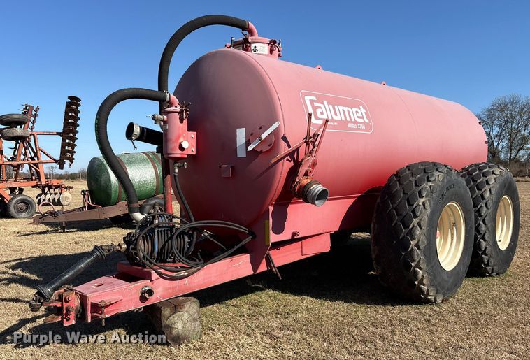 Imperial Calumet 3750 manure spreader trailer - ET7451