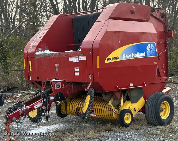 2008 New Holland BR7090 round baler - YA1676