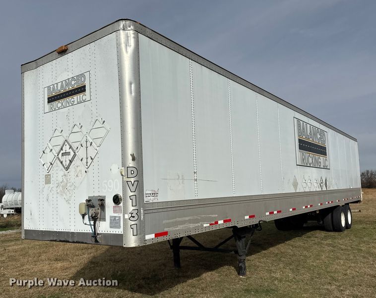 2010 Wabash dry van trailer - EG1772