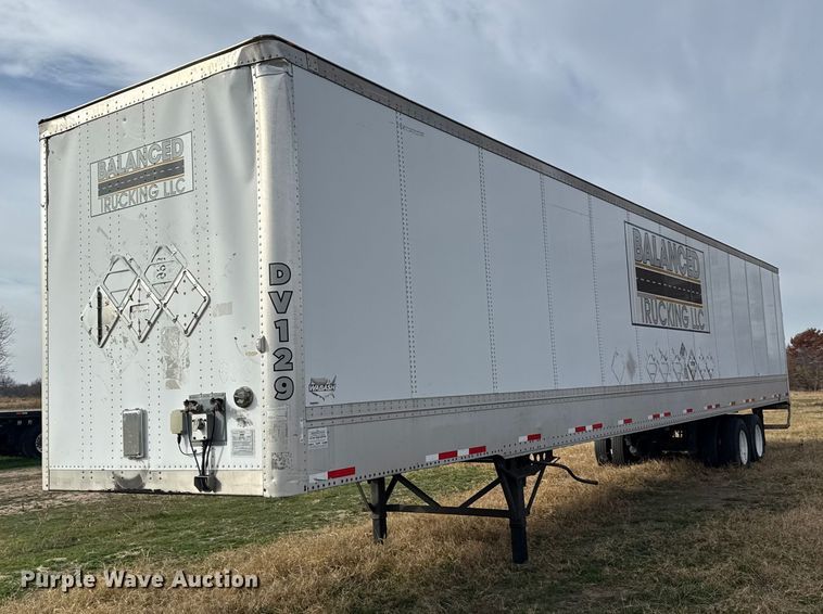 2011 Wabash dry van trailer - EG1774