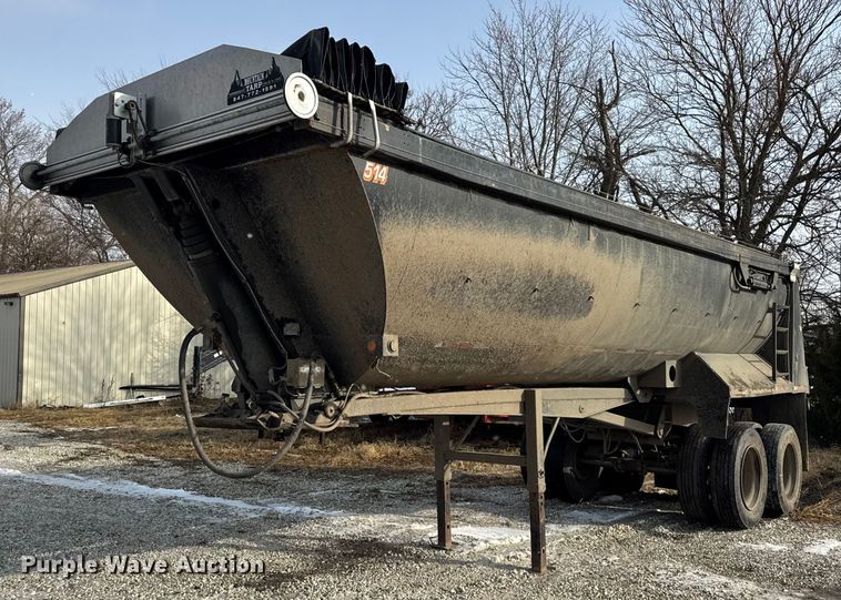 2001 Pit Boss end dump trailer - ER0337