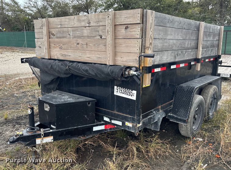 2024 Down To Earth DTE610DT3.5B dump trailer - YA1533