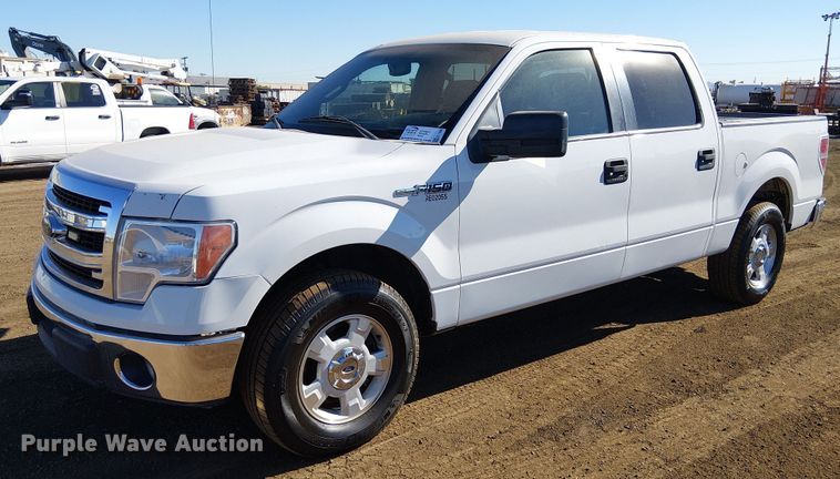 2014 Ford F150 XLT SuperCrew pickup truck - EC1286