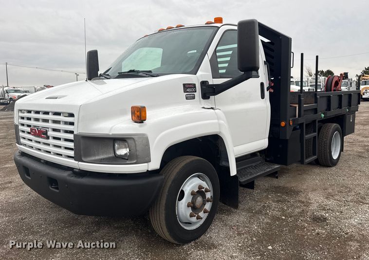 2009 GMC C4500 flatbed truck - EG1783