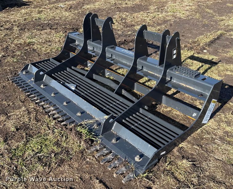 2025 Wolverine LL-12-78W skid steer rock bucket - EN0139