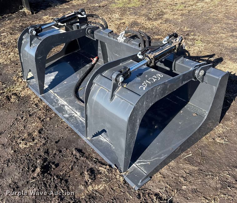 2025 Wolverine GB-11-72W skid steer grapple bucket - EN0145