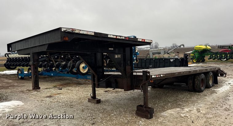 2003 JAMAR TA825GS drop deck equipment trailer - ER0356