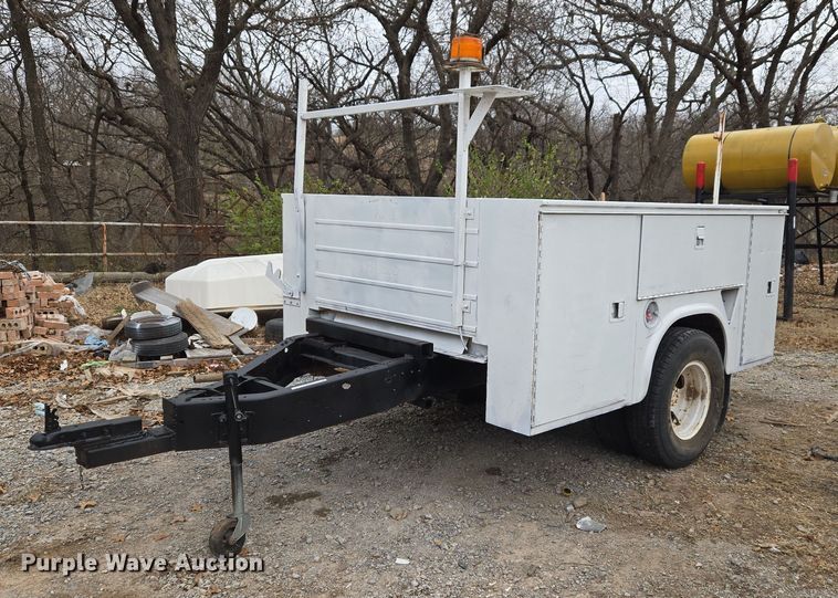 Shop built utility trailer - ET5447