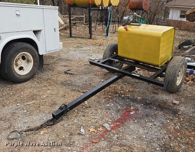 Shop built fuel tank trailer - ET5448