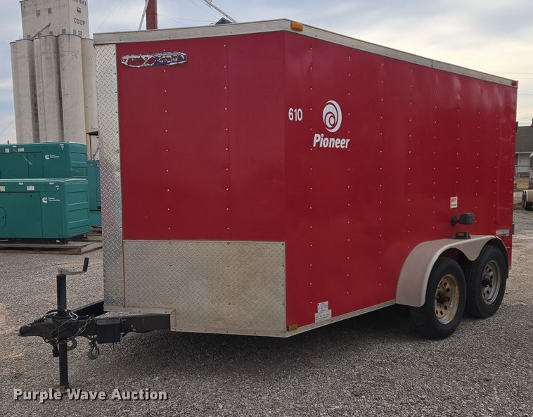 2016 Lark United Manufacturing enclosed cargo trailer - ET5475