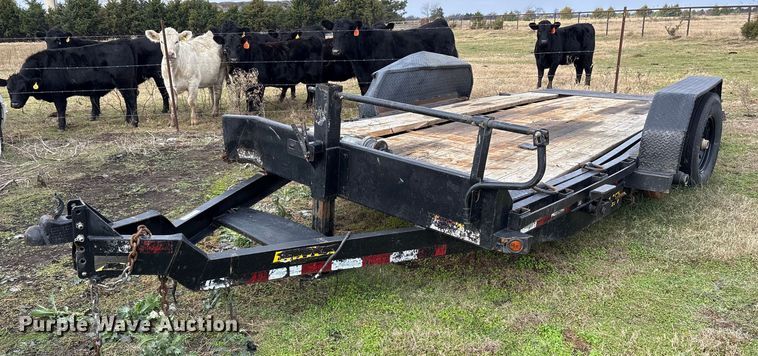 2019 Big Tex 14FT-16 tilt deck equipment trailer - ET7394