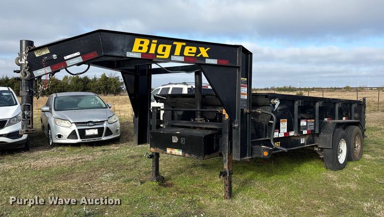 2022 Big Tex 14GT-14BK6SIR dump trailer - ET7395