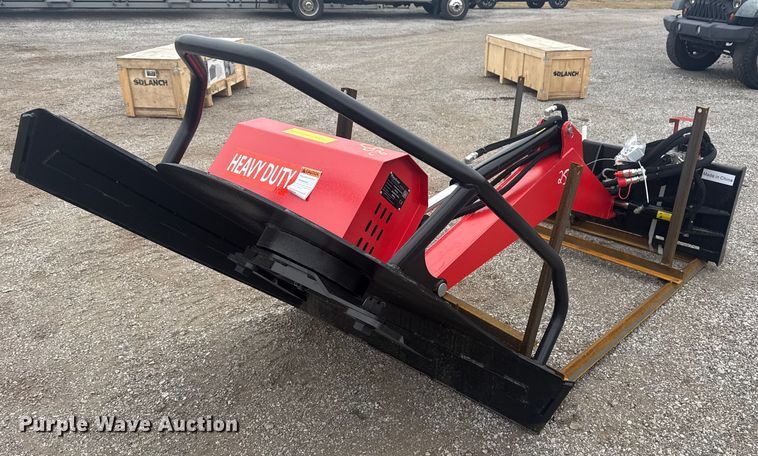 2025 RayTree RABC44 skid steer boom rotary mower - EU4011