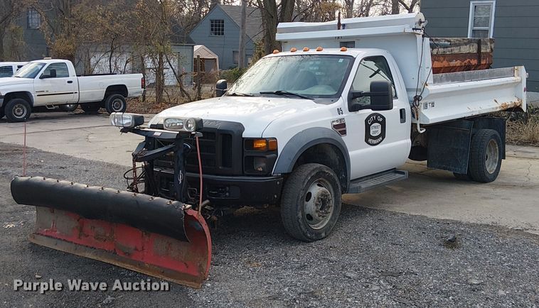 2008 Ford F550 dump truck - FK0911