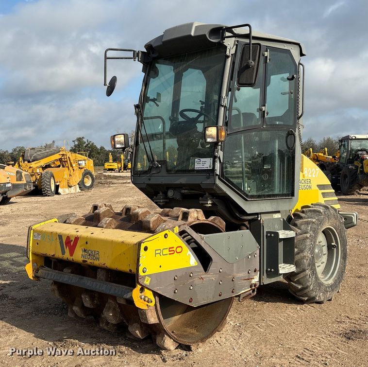 2016 Wacker Neuson RC50 single drum vibratory roller - EA7116