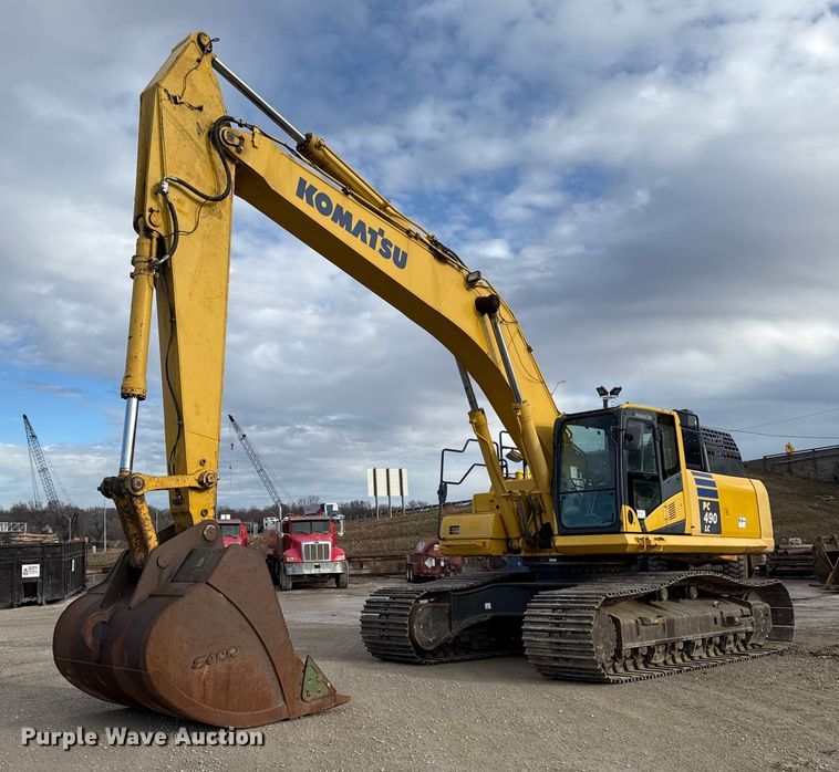 2015 Komatsu PC490LC-11 excavator - EC4530