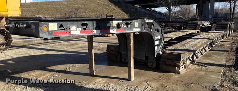 2014 Trail King lowboy equipment trailer - EC4534