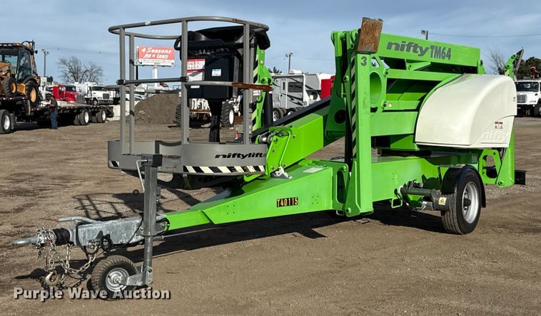 2020 Nifty TM64TDT MK2B boom lift - EG1860