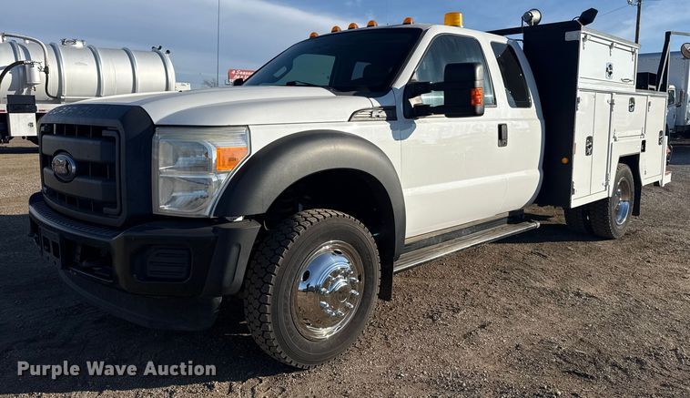 2013 Ford F450 Super Duty XL Ext. Cab utility / service truck - EG1867