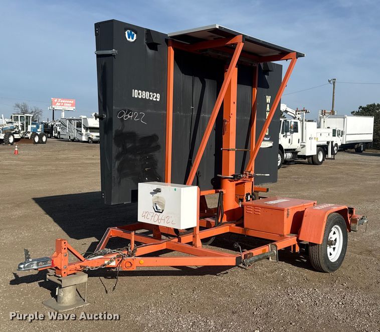2015 Wanco, Inc. WTMMB message board trailer - EG1876