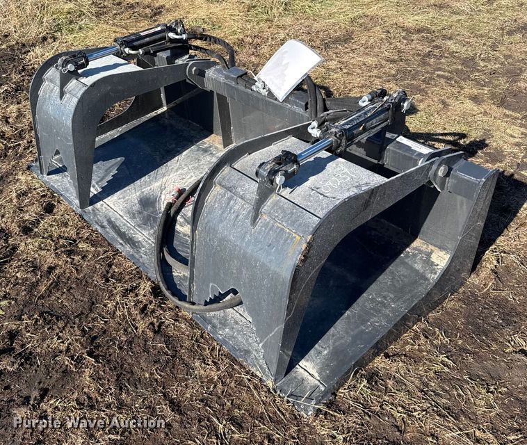 2025 Wolverine GB-11-72W skid steer grapple bucket - EN0131